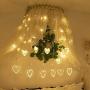 KiflyTooin Curtain Lights Upgrade,176 LED 15-Hearts Lights String,Connectable 8 Flashing Modes Heart Shaped Twinkle Fairy Lights,for Kids Bedroom Wedding Party Valentines Day Mothers Day Decor