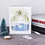 Papercut Light Boxes, 3D Shadow Box Led Light Night lamp, Decorative Mood Light for Kids and Adults, Baby Nursery Kids Bedroom Living Room Night Light(My Friend)
