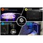 PANGTON VILLA Led Strip Lights 6.56 Feet for 40-60 Inch TV Usb Backlight Kit with Remote Rgb 16 Colors Bias Mood Lamp for Bedroom, Room Hdtv