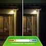ASD LED Security Light with Motion Sensor - Outdoor Lights with Dusk to Dawn Photocell - 10W 984Lm 5000K 100-277V IP65 ETL & DLC - Outdoor Sensor Lights Motion Detector - Motion Flood Light, White