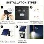 Solar Powered Lights Outdoor, Awanber Bright White Light IP65 Waterproof Auto Dusk to Dawn 350° Adjustable Solar Security Flood Lights for Barn, Garden, Garage, Pathway, Yard, Patio, Lawn, Balcony Solar Powered Lights Outdoor, Awanber Bright White Light IP65 Waterproof Auto Dusk to Dawn 350° Adjustable Solar Security Flood Lights for Barn, Garden, Garage, Pathway, Yard, Patio, Lawn, Balcony