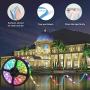 RC Led Strip Lights, 32.8ft Led Lights for Bedroom with Remote RGB Waterproof Led Light Strips