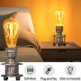 Vintage Desk Lamp Farmhouse, Steampunk Retro Small Industrial Silver Table Light Bedside for Accent Night , Rustic Table Lamp Edison Bulb Lamp for Loft (with no Bulb)