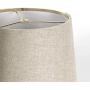 Oneach USB Table Lamps Crystal for Living Room Set of 2 Modern Bedside Lamp with Clear Stacked Ball 24.5'' Night Light Lamp for Bedroom Accent Oil-Rubbed Bronze