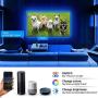 LED Strip Lights, FURANDE Smart 32.8ft RGB Led Light Strips 300 5050 LEDs Waterproof Rope Light with App and Remote Controller Sync to Music, Color Changing LED Strip Lights for Bedroom with Alexa