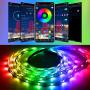 50ft Led Strip Lights, Mindsky APP Controlled Music Sync Color Changing Non-Waterproof Led Lights