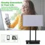 Bedside Touch Control Table Lamp with Dual USB Charging Ports 1 AC Outlet, 3 Way Dimmable Modern Nightstand Lamp with Grey Fabric Shade, Desk Lamp for Bedroom Living Room Office with 5000K LED Bulb Bedside Touch Control Table Lamp with Dual USB Charging Ports 1 AC Outlet, 3 Way Dimmable Modern Nightstand Lamp with Grey Fabric Shade, Desk Lamp for Bedroom Living Room Office with 5000K LED Bulb