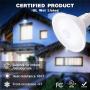 Sengled Motion Sensor Outdoor Light Dusk to Dawn Light Bulbs, LED Flood Lights Outdoor, Security Light E26 PAR38 Motion Activated 5000K Daylight, 1050LM, Waterproof, 4 Pack 4rd Gen