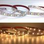 Battery Powered LED Light Strips - Warm White 3200k 5V USB LED Light Strip Kit Flexible SMD 2835 LED Strip Battery Operated LED Lights for TV Computer Backlighting 2M/6.56ft 120LEDs