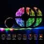 Gusodor Led Strip Lights 32.8 Feet Outdoor Led Lights Waterproof 300 LEDs Flexible Led Light Strips Color Changing Music Sync RGB Rope Light with Remote Smart Led Lights for Bedroom Home Kitchen