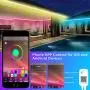 Cozylady LED Strip Lights 65.6Ft Controlled by APP, Remote