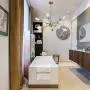 Sputnik Chandelier Lighting Adjustable 10 Light Brushed Brass Finish Modern Pendant Lighting Gold Vintage Modern Ceiling Lamp Fixture for Dining Room