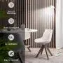 Floor Lamp, Joofo Led Floor Lamp, Remote and Touch Control, 1 Hour Timer Reading Standing Lamp, 4 Color Temperatures with Stepless Dimmer Floor Lamp for Living Room Bedroom Office, White Floor Lamp, Joofo Led Floor Lamp, Remote and Touch Control, 1 Hour Timer Reading Standing Lamp, 4 Color Temperatures with Stepless Dimmer Floor Lamp for Living Room Bedroom Office, White