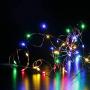 YOEEN 4 Pack 33Ft 100 LED Fairy Lights Battery Operated String Lights with 8 Modes Remote Control Timer Waterproof Copper Wire Twinkle Lights for Bedroom Wedding Party Chirstmas Decor, Multicolor