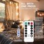 N-A 300 LED Curtain Lights, Window Curtain String Lights 9.8 x 9.8ft with Remote Control USB Plug and Play House Decorating LED Fairy Light for Bedroom, Party, Christmas, Helloween Ideal Gifts