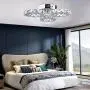 Modern Crystal Chandeliers, 3 Rings 36W LED Crystal Chandelier Fixtures Stainless Steel Pendant Ceiling Lights Fixtures for Dining Room Living Room Bedroom (Warm White) Modern Crystal Chandeliers, 3 Rings 36W LED Crystal Chandelier Fixtures Stainless Steel Pendant Ceiling Lights Fixtures for Dining Room Living Room Bedroom (Warm White)