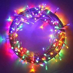 MYGOTO 33FT 100 LEDs String Lights Waterproof Fairy Lights 8 Modes with Memory 30V UL Certified Power Supply for Home, Garden, Wedding, Party, Christmas Decoration Indoor Outdoor (Multicolor)