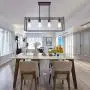 BONLICHT Kitchen Island Dining Room Pendant Lighting 4 Light Industrial Vintage Open Frame Rectangle Chandeliers Modern Black Linear Cage Ceiling Light Fixture for Farmhouse Cafe Bar Restaurant