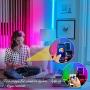 Daybetter Led Strip Lights 100ft (2 Rolls 50ft) Bluetooth Light Strips with App Control Remote, 5050 RGB Led Lights for Bedroom, Music Sync Color Changing Lights for Room Party