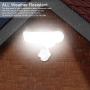 Solar Lights Outdoor, Mopha Super Bright LED Solar Motion Sensor Lights with Wide Angle Illumination; 1800LM 6500K, 3 Adjustable Heads, IP65 Waterproof Outdoor Security Flood Lights