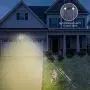 Ciata 20-Watt LED Bullet Head Outdoor Security Flood Lights with Dual Head, RoHS and FCC Complaint, IP65 Rated, 1900 Lumens, 2KV Surge Protection, Die-Cast Aluminum Material in Bronze Finish – 3000K