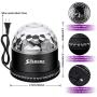 Party Lights,SOLMORE Disco Ball Disco Lights DJ Light Strobe Lamp Stage Strobe Effects Sound Activated Party Lights for Home Room Dance Parties Birthday Bar Karaoke Xmas Wedding Show Club Pub