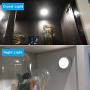 SOAIY Touch Light Battery Powered Ultra-Thin Touch Sensor LED Cabinet Lights, Bedroom, Magnet Stick-on Closet Light, LED Tap Night Lights for Kitchen, Stairs, Bar Pack of 3