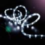 Hezbjiti LED Rope Lights, 240 LED 33ft 8 Modes Control Flexible Low Voltage Rope Lights, Indoor Outdoor Waterproof Tube Light for Gardens, Home, Party, Christmas (240 LED, Cool White)