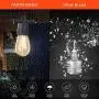 48FT LED Solar String Lights Outdoor, Waterproof Hanging Lights with 17 Shatterproof Vintage Edison Bulbs(2 Spare), Commercial Grade Patio Lights for Backyard Patio Porch Café by PARTPHONER 48FT LED Solar String Lights Outdoor, Waterproof Hanging Lights with 17 Shatterproof Vintage Edison Bulbs(2 Spare), Commercial Grade Patio Lights for Backyard Patio Porch Café by PARTPHONER