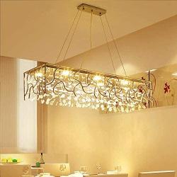 Chandelier Pendant Light Lamp LED Restaurant Hanging Lights Nordic Glass Deco Lighting Living Room fixtures Dining Room Pendant Lamps L100cm W30cm