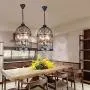 Sweety House New Snowflake Customized 9-lamp Chandelier, Simple postmodern Crystal lamp, Creative net red Dining Room Lighting Chandelier(Birdcage Crystal Light)