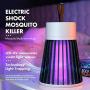 Electric Mosquito Killing Lamp Portable USB LED Light Mosquito Trap for Home Bedroom Outdoor Camping (Green)