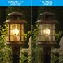 TORCHSTAR 8-Pack LED Dusk-to-Dawn A19 Light Bulb, Photo Sensor Outdoor Bulb, 9W (60W Eqv.), 800lm, 2700K Soft White, CRI 80+, UL & Energy Star Certified, for Porch, Front Door, 3 Years Warranty
