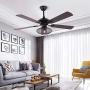 52'' Modern Ceiling Fan Light with Remote Control Mid-Century LED Chandelier Fan for Living Room Dining Room Bedroom … 52'' Modern Ceiling Fan Light with Remote Control Mid-Century LED Chandelier Fan for Living Room Dining Room Bedroom …