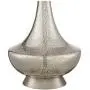 Trixie Modern Table Lamp Mercury Glass Drum Shade for Living Room Family Bedroom Bedside Nightstand Office - Possini Euro Design