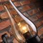 LightInTheBox Retro Rustic Nordic Glass Wall Lamp Bedroom Bedside Wall Sconce Vintage Industrial Wall Light Fixtures (1pcs)