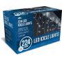 Joiedomi 224 LED Christmas Icicle Lights for Indoor & Outdoor Decorations, Christmas Events, Christmas Eve Night Decor, Christmas Tree, Eaves (Pure White)