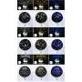 Star Projector, Galaxy Projector, Star Light Projector for Bedroom, Sea World Night Light Projector, Star Projector Night Light, Happy Birthday Light Projector, 360 Rotating (White)