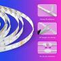 Homeyard Led Strip Lights 32.8FT LED Light for Bedroom WiFi RGB Light Strips Work with Alexa Google Assistant Remote APP Control Music Sync Rope Light Color Changing for Home Kitchen Tv Party DIY