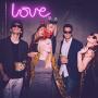 TURNMEON Pink Love Light Neon Lights Signs for Wall Decor, USB or Battery Led Light up Signs for Bedroom Birthday Party Living Room Home Indoor Valentines Decoration(Love)