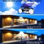 Upgrade Solar Motion Sensor Lights Outdoor, Super Bright LED Lamp IP65 Waterproof 360° Adjustable Solar Powered Wall Light Dual Head Spotlight Flood Security Lights for Yard Garage Patio Porch, 2 Pack