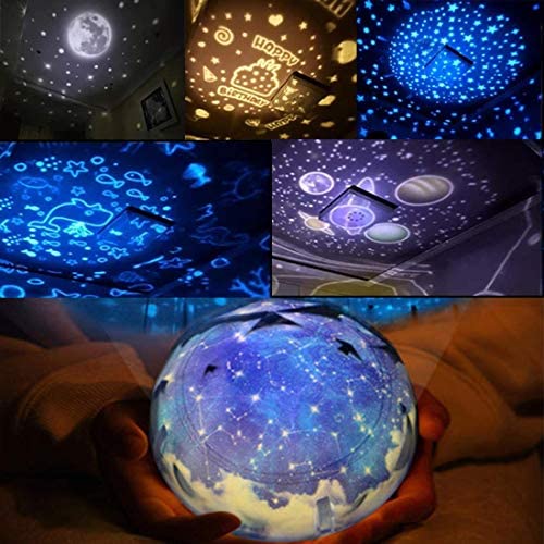 Star Night Lights for Kids Age 3-10, Constellation Stars Projector Lamp Nursery Night Light for Boys Girls Bedroom Kids Room Decor Lamps 3 4 5 6-10 Year Old Boy Girl Toy Birthday Christmas Xmas Gifts