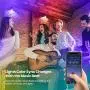 RGB Led Strip Lights 32.8ft,GLIME 10m Led Strips with App Controlled & Music Sync, 5050 Flexible Color Changing Led Strip Lights 44 Keys IR Remote for Bedroom Kitchen Party Bar DIY Decoration