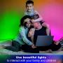 50ft Led Lights Bluetooth dalattin Led Lights for Bedroom with App Control Music Sync Smart Led Strip Lights Color Changing Lights,2 Rolls of 25ft