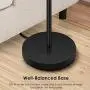 Floor Lamp, Standing Lamp, 9W LED Floor Lamp, Energy Saving, 50,000hrs Long Lifespan, 3000K Warm White, Eye-Caring, Torchiere Floor Lamps for Bedroom, Living Room, Office, Reading, Black Floor Lamps