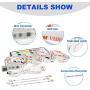 PANGTON VILLA Led Strip Lights 6.56 Feet for 40-60 Inch TV Usb Backlight Kit with Remote Rgb 16 Colors Bias Mood Lamp for Bedroom, Room Hdtv