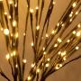 RENUS Branch Lights,6 Packs Twig Light USB Powered 8 Flashing Modes by Remote Control.Branch Lights for Indoor and Outdoor, Light Up Decorations for Halloween Thanksgiving Day and Christmas,Warm White