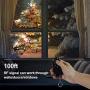 DEWENWILS ODT12B Outdoor Light Sensor Timer, Waterproof Plug in Dusk to Dawn Outlet Timer Switch, 100 ft Remote Control, 2 Grounded Electrical Outlets for Christmas Holiday Light 1/2HP UL Listed