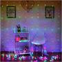 Led Curtain Light 300 Led 10 Strings Bedroom String Lights 9.8 X 9.8ft USB Window Fairy Light Curtains for Halloween Christmas Xmas (Multicolor)