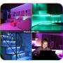 LED Strip Lights, KIKO Led Lights Smart Color Changing LED Lights 32.8ft/10m SMD 5050 RGB Light Strips with Bluetooth Controller Sync to Music Apply for Bedroom, Party, Home Decoration